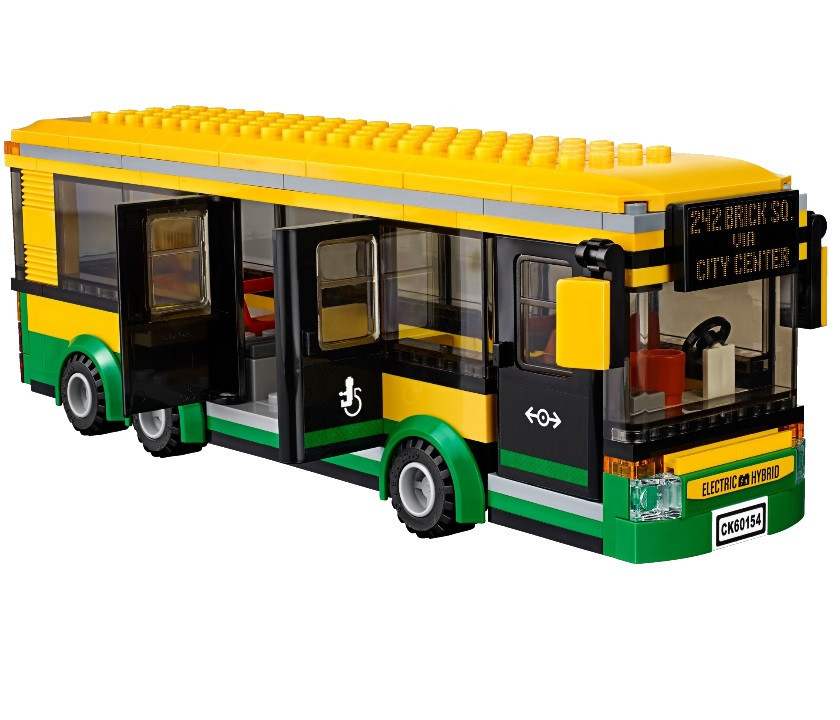 Lego City Автобусная остановка 60154 - фото 7 - id-p731475595