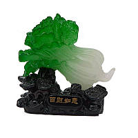 Статуетка Капуста на підставці 11х10х5 см зелений (В5443)