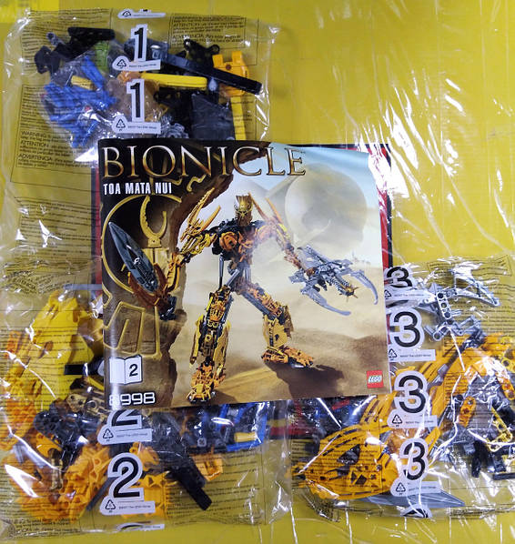 Lego Bionicle Toa Mata Nui 8998 Happychild 731475796