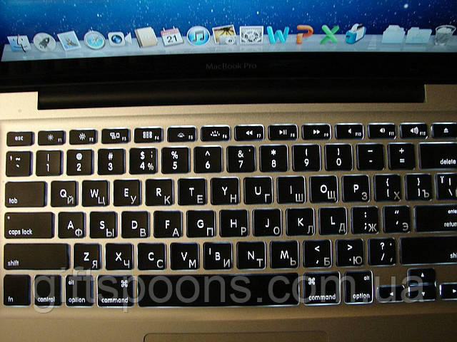 Лазерне Гравіювання клавіатури MacBook-ів, ноутбуків у Запоріжжі
