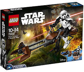 Lego Star Wars Штурмовик-розвідник на спідері 75532