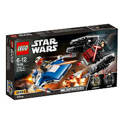 Lego Star Wars Винищувач A-Wing проти винищувача TIE Кайло Рена 75196