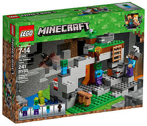 Lego Minecraft Печера зомбі 21141