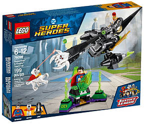 Lego Super Heroes Супермен і Крипто об'єднують зусилля 76096