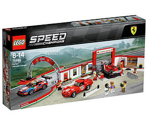 Lego Speed Champions Гараж Феррарі 75889