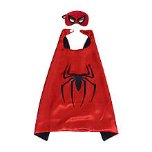 Дитячий плащ з маскою Спайдермен (костюм SpiderMan)