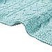Плед в'язаний Ohaina коси 220x200 Mint Green, фото 2