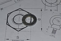 Шайба М14 оцинкованная плоская DIN 125