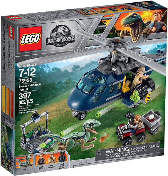Lego jurassic on sale world helicopter