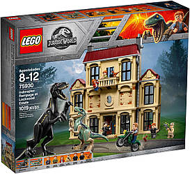 Lego Jurassic World Нападання Індораптора в маєтку Локвуд 75930