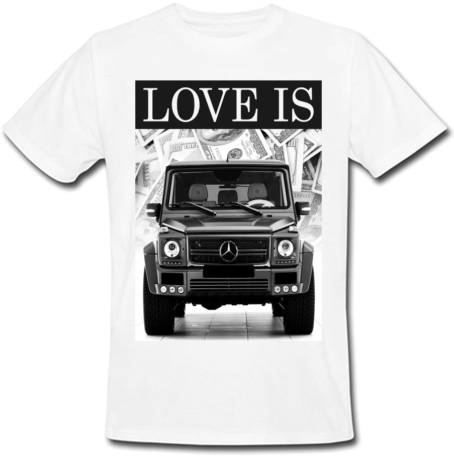 Футболка Love Is (белая)