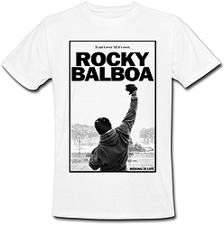 Футболка Rocky Balboa (біла)