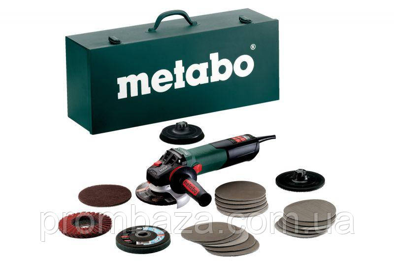 Болгарка Metabo WEV 15-125 Quick Inox Set