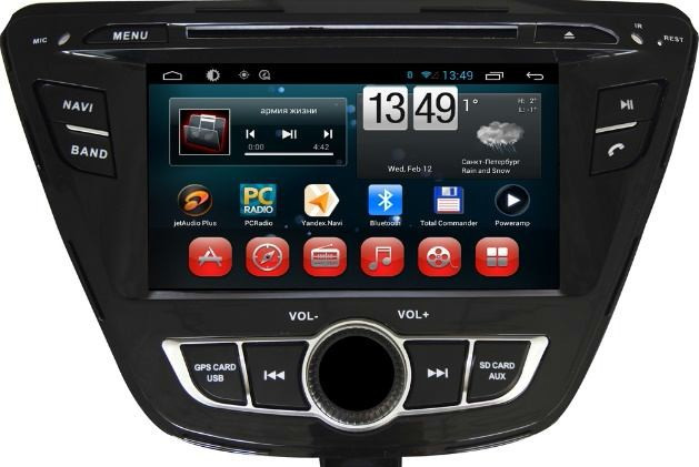 Hyundai Elantra 2013-2014. Kaier KR-7078 Android