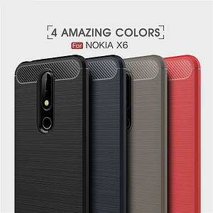 TPU чохол накладка Urban для Nokia 6.1 Plus / X6 2018 (4 кольори)