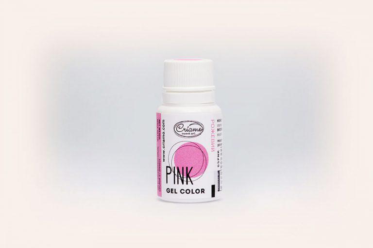 Гелевий барвник Рожевий, Criamo 10 г, фото 1