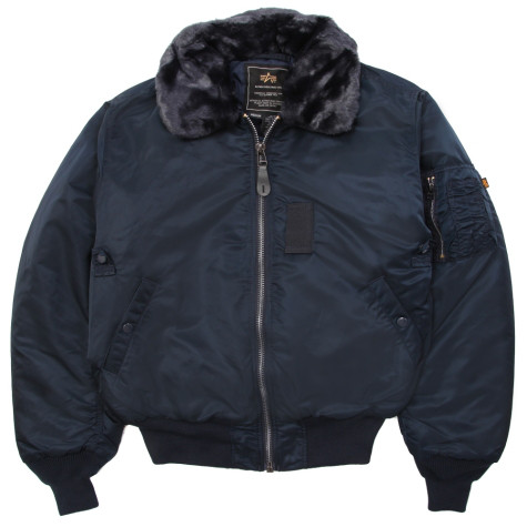 Бомбер Alpha Industries B-15 Flight Jacket MJB23010C1 (Rep.Blue)