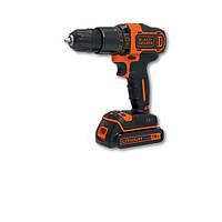 Дрель-гвинтоверт ударний акумуляторний BLACK+DECKER BDCHD18KB (США/Китай)