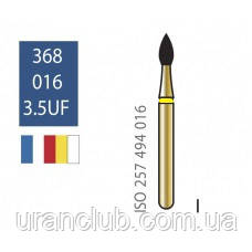 Бор алмазний Diatech жовте кільце 25 µм (UF) ― дуже дрібна