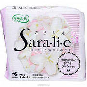 Щоденні гігієнічні прокладки з ароматом білих квітів, "Sara-li e" 72 шт