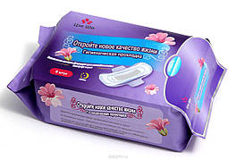 Нічні довгі біомагнітні аніонні жіночі прокладки Цзе Ши 6 штук