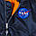 Бомбер Alpha Industries NASA MA-1 Flight Jacket MJM21093C1 (Rep.Blue), фото 3