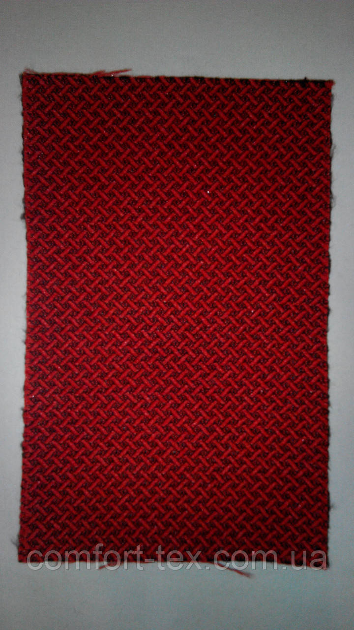 Автомобильная ткань на центра красная 002/6 - фото 1 - id-p57864938
