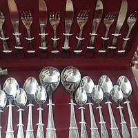 Столовий набір 26 предметів у валізі А-Плюс 0211