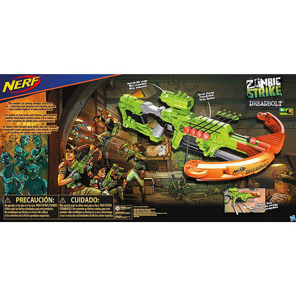 Nerf zombie 2024 strike dreadbolt