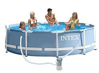 Бассейн каркасный 366х76 см Intex 26712 Metal Frame Pool