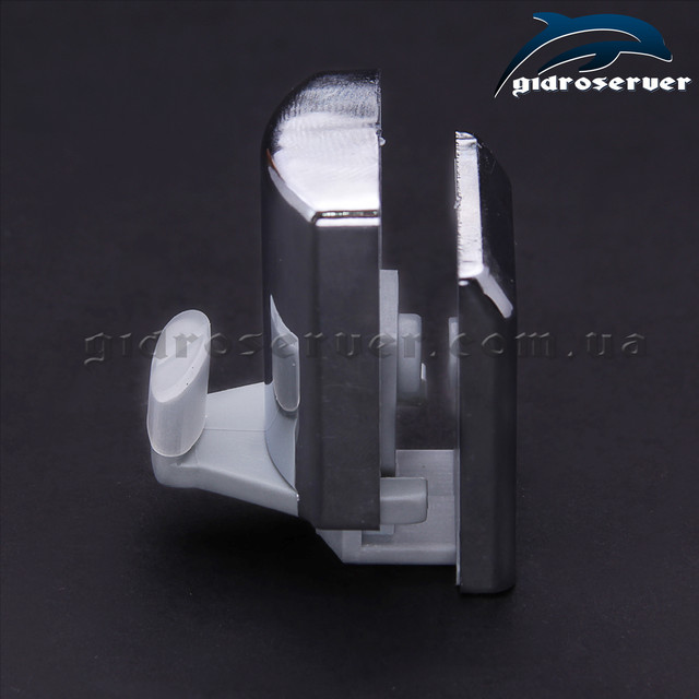 Направляючий гачок для душових кабін, гідробоксів K-02 з пружинним механізмом.