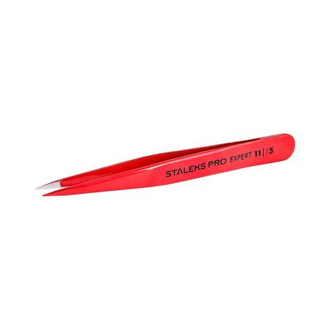 Пінцет для брів професійний Staleks Pro Expert 11 Type 5
