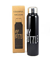 Вакуумний термос My Bottle 350ml Чорний