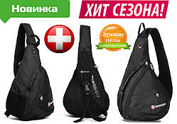 Швейцарський рюкзак SwissGear Sling. Бананка через плече