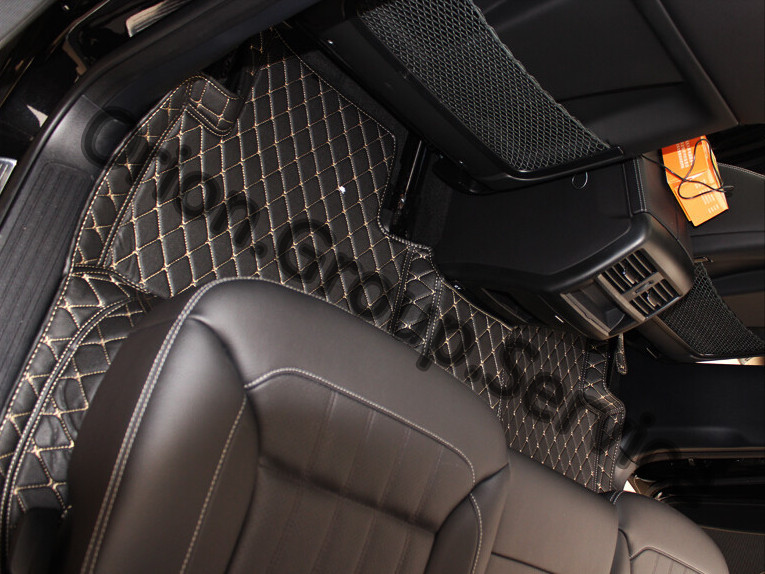 Автомобильные 3D Коврики из Экокожи для Mercedes Benz S E C class GLE GL GLK 250d - фото 5 - id-p731897208