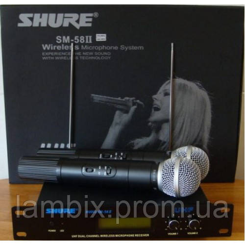 Радиосистема Shure SM58-II - фото 2 - id-p731971533