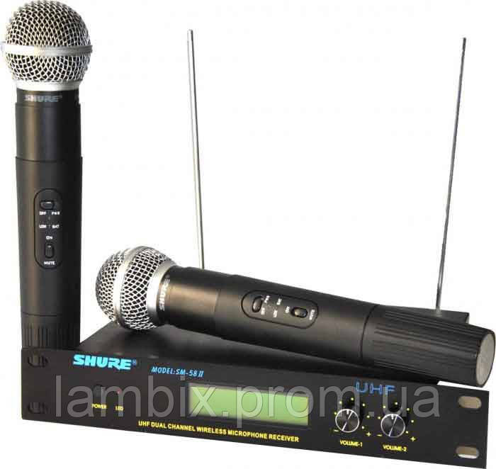 Радиосистема Shure SM58-II - фото 1 - id-p731971533