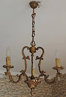 Антикварная бронзовая люстра ночник старинный светильник бра торшер антикварная лампа старинные люстры