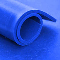 Фторсиликоновый лист синего цвета