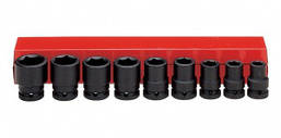 Набір ударних головок 1/2" (13-24 мм) 9 предметів A5615 AmPro