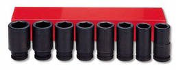 Набір подовжених ударних головок 3/4" (26-38 мм) 8 предметів A5625 AmPro
