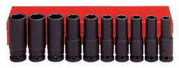 Набір подовжених ударних головок 1/2" (10-24 мм) 10 предметів A5614 AmPro