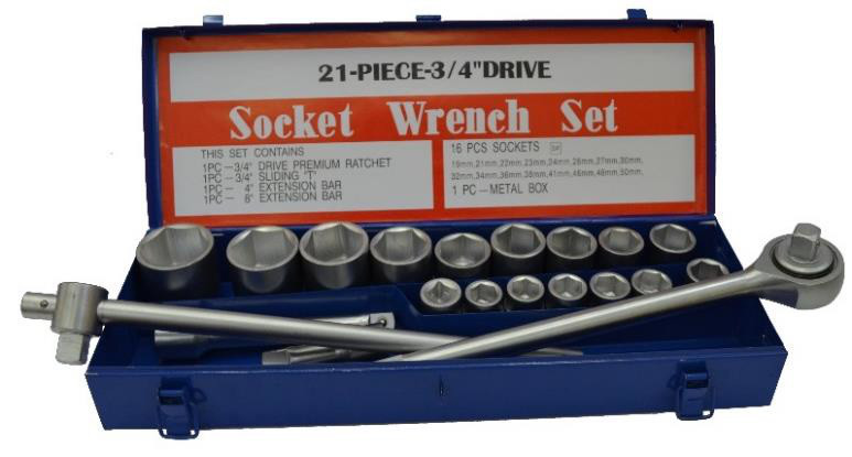 Набір інструменту 3/4" 20ед Стандарт ST-3420