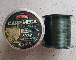 Волосінь рибальська BratFishing carp mega dark green 300m 0.35mm