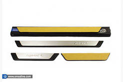 Хром накладки на пороги Citroen Berlingo II (Бузок Берлінго 2)