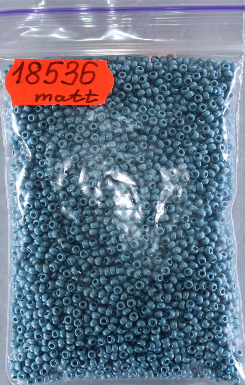 Бісер 10/0, No18536 matt (уп.50 грамів)