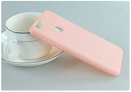 Чохол Huawei P Smart / Enjoy 7S / FIG-LX1 / FIG-LA1 / FIG-LX2 силікон soft touch бампер світло-рожевий
