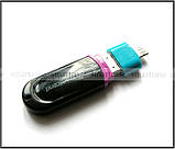 Бірюзовий перехідник конектор OTG Micro USB-USB компактний (2 см) для під'єднання аксесуарів до планшета, фото 4