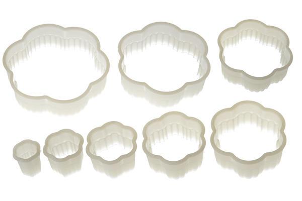 Набір кондитерських вирубок квіти 8 шт Silikomart NYLON CUTTER 17