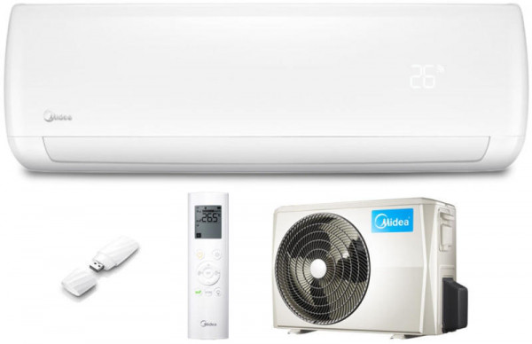Настінний інверторний кондиціонер MIDEA MSMB-09HRFN1-Q ION Mission DC Inverter